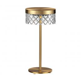 Odeon light 5032/7TL L-VISION ODL24 445 античн.бронза/металл/акрил Настольная лампа LED 7W 369лм FIVRE 